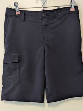 Boys Under Armour Shorts Chino Cargo Black Size YMD Medium